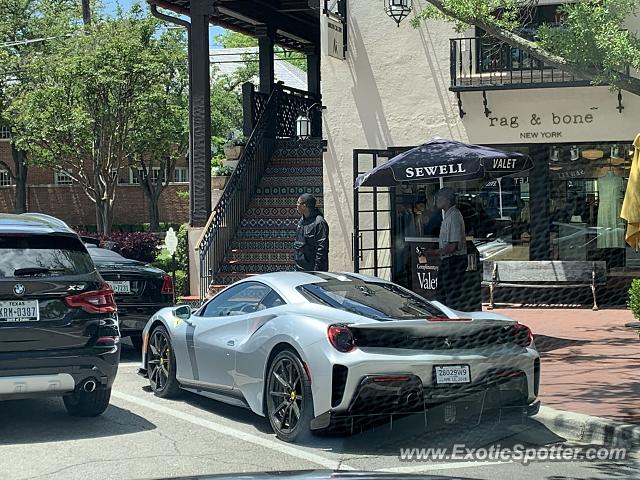 Ferrari 488 GTB spotted in Dallas, Texas