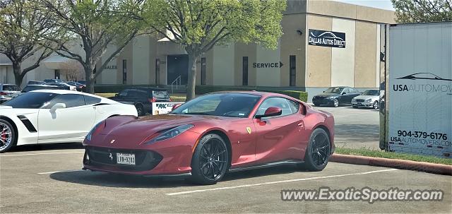 Ferrari 812 Superfast spotted in Addison, Texas