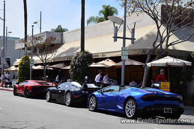 Lamborghini Huracan spotted in Beverly Hills, California