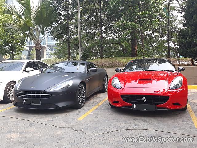 Aston Martin DB9 spotted in Jakarta, Indonesia