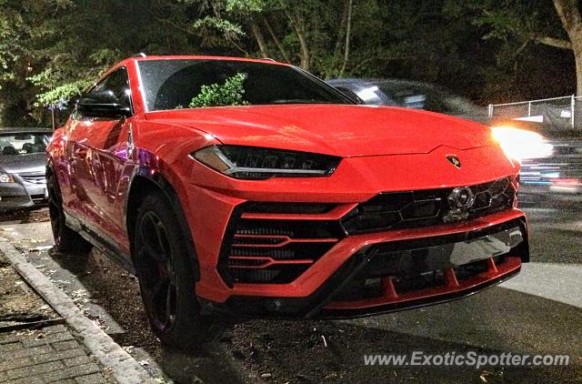 Lamborghini Urus spotted in Raleigh, North Carolina