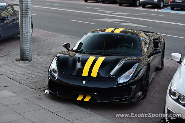 Ferrari 488 GTB spotted in Warsaw, Poland