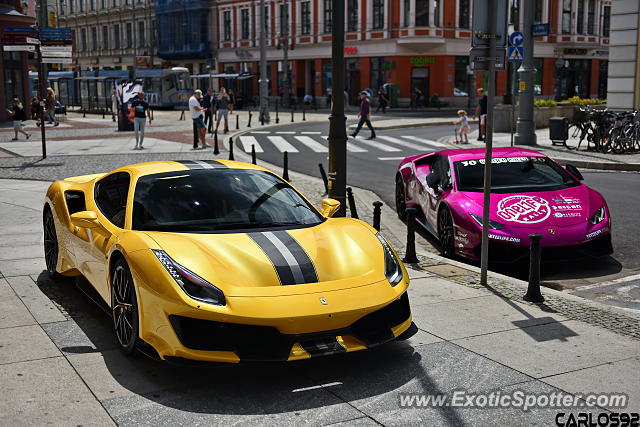 Ferrari 488 GTB spotted in Wrocław, Poland