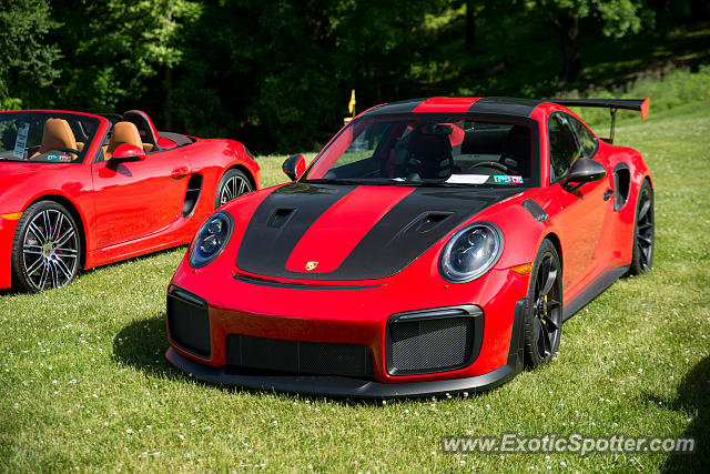 Porsche 911 GT2 spotted in Hershey, Pennsylvania