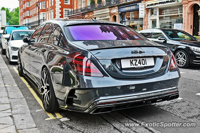 Mercedes S65 AMG spotted in London, United Kingdom