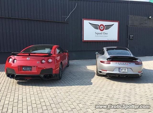 Nissan GT-R spotted in Lahore, Pakistan