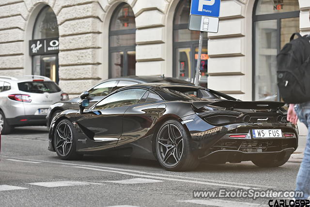 Mclaren 720S spotted in Warsaw, Poland