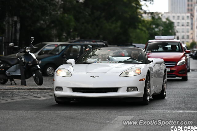 Chevrolet Corvette Z06 spotted in Warsaw, Poland