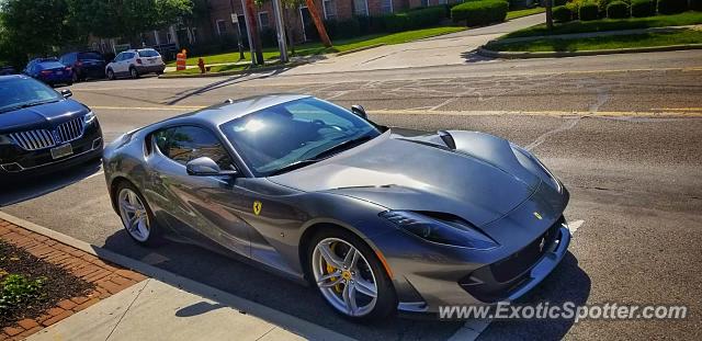 Ferrari 812 Superfast spotted in New Albany, Ohio