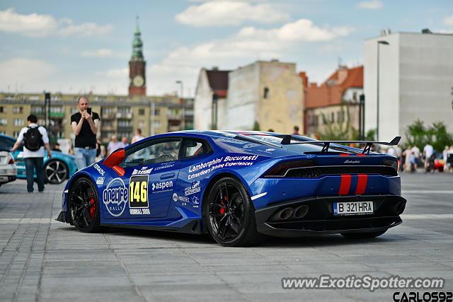 Lamborghini Huracan spotted in Wrocław, Poland