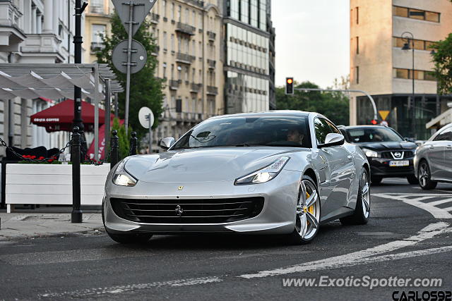 Ferrari GTC4Lusso spotted in Warsaw, Poland