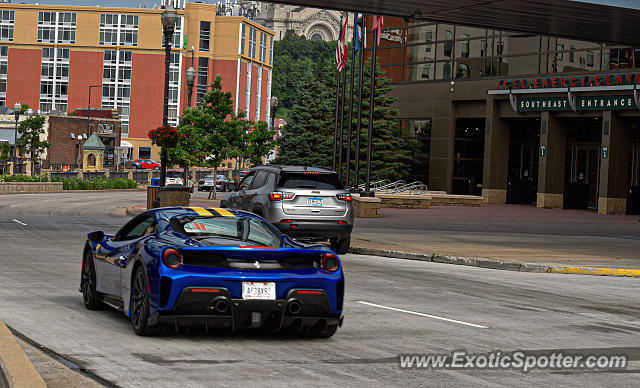 Ferrari 488 GTB spotted in Saint Paul, Minnesota