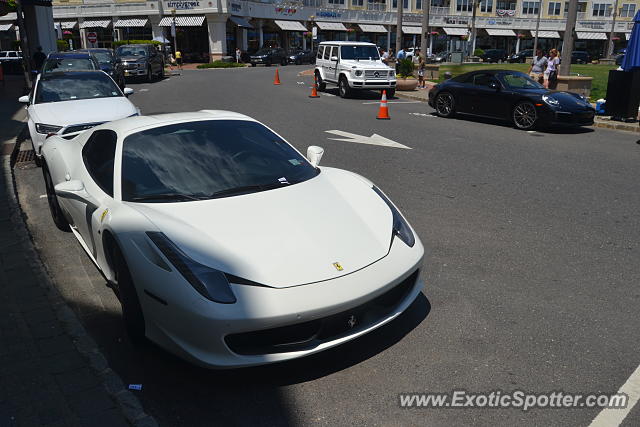 Ferrari 458 Italia spotted in Long Branch, New Jersey