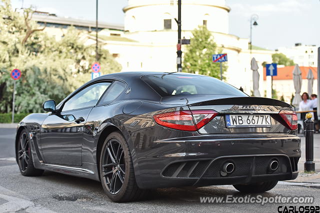 Maserati GranTurismo spotted in Warsaw, Poland