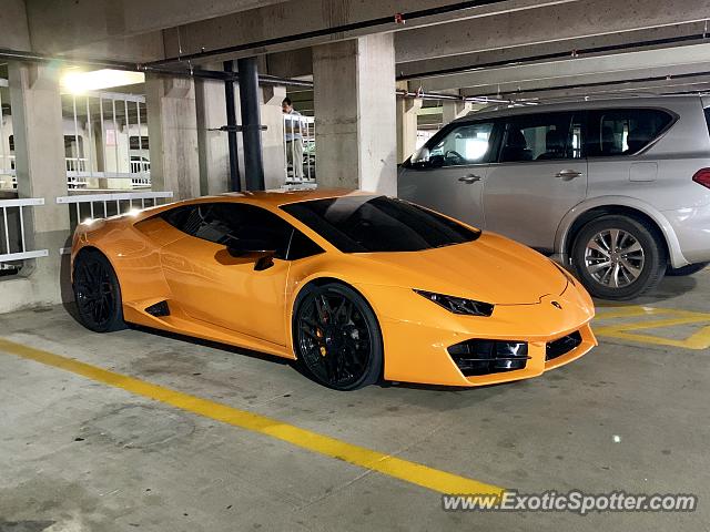 Lamborghini Huracan spotted in Dallas, Texas