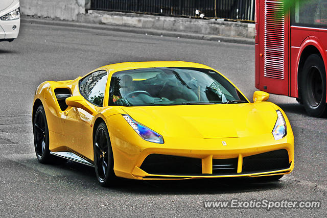 Ferrari 488 GTB spotted in London, United Kingdom