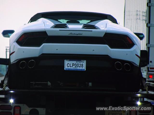 Lamborghini Huracan spotted in I-75, Georgia