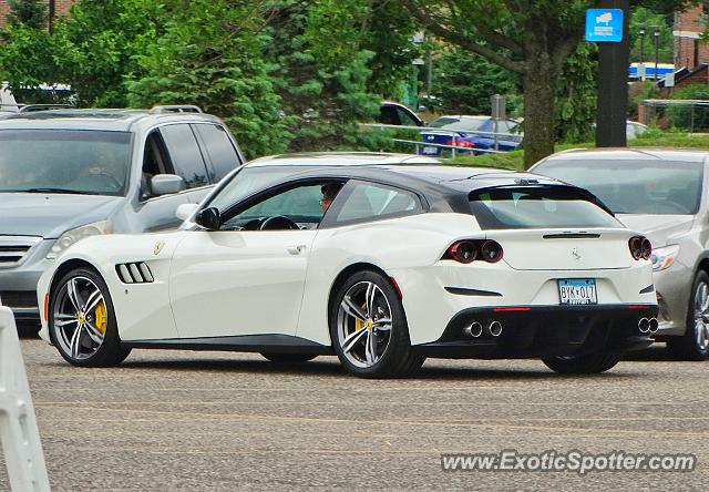 Ferrari GTC4Lusso spotted in Edina, Minnesota