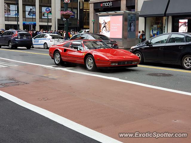 Ferrari 308 spotted in Manhattan, New York
