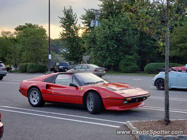Ferrari 308 spotted in Bound brook, New Jersey