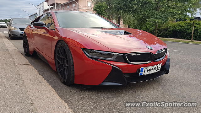 BMW I8 spotted in Porvoo, Finland