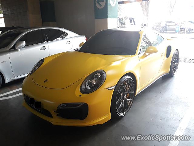 Porsche 911 Turbo spotted in Jakarta, Indonesia