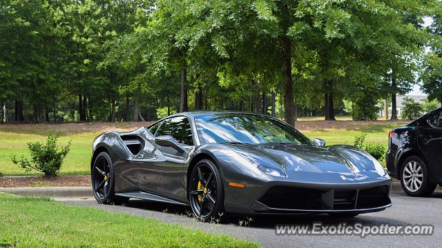 Ferrari 488 GTB spotted in Charlotte, North Carolina