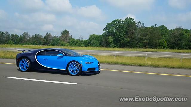 Bugatti Chiron spotted in Mainsfield, Ohio