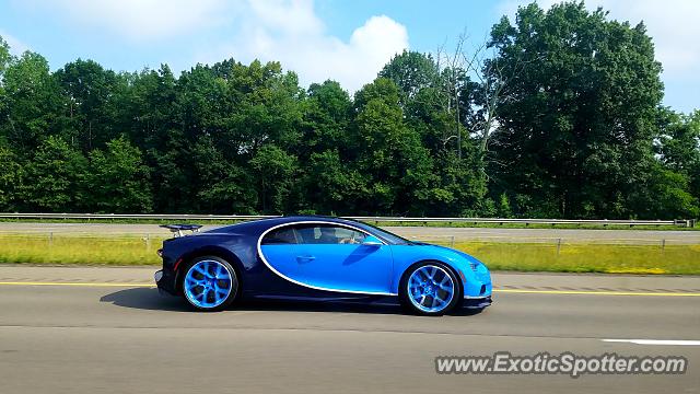Bugatti Chiron spotted in Mainsfield, Ohio