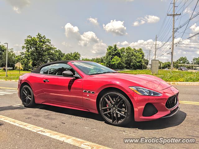 Maserati GranTurismo spotted in Martinsville, New Jersey