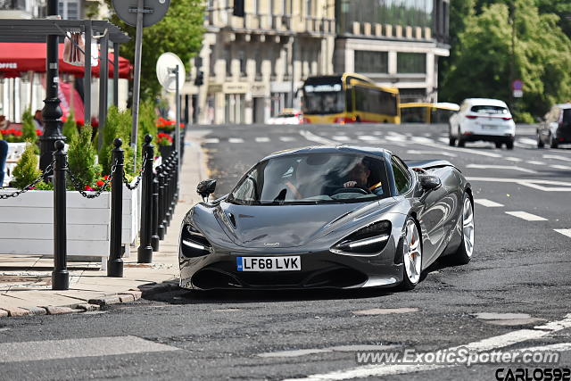 Mclaren 720S spotted in Warsaw, Poland