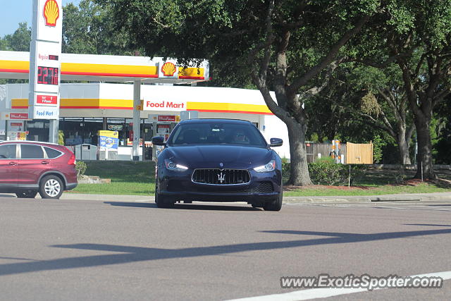 Maserati Ghibli spotted in Riverview, Florida