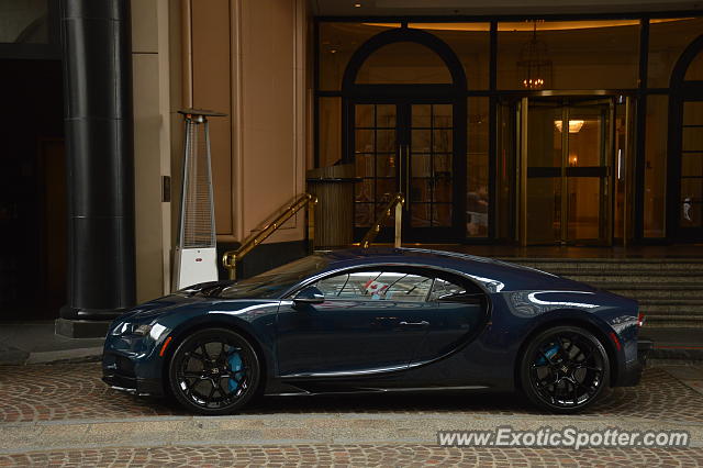 Bugatti Chiron spotted in Beverly Hills, California
