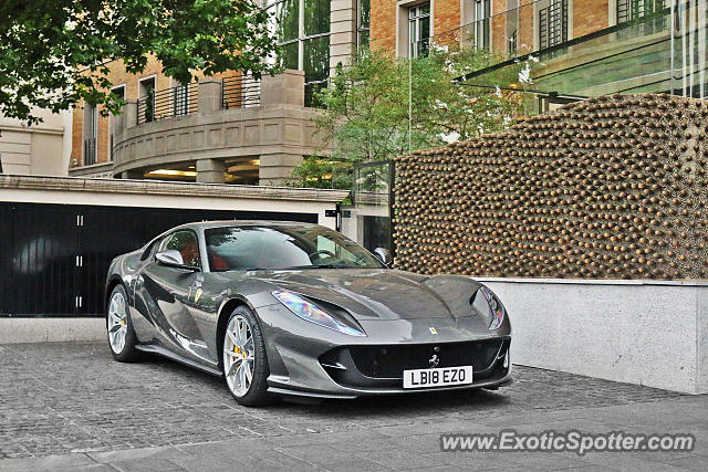 Ferrari 812 Superfast spotted in London, United Kingdom