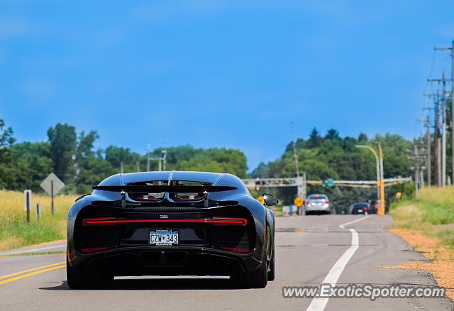Bugatti Chiron spotted in Medina, Minnesota