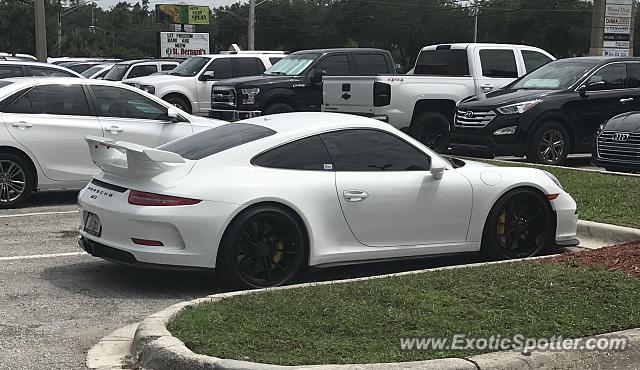 Porsche 911 GT3 spotted in Jacksonville, Florida