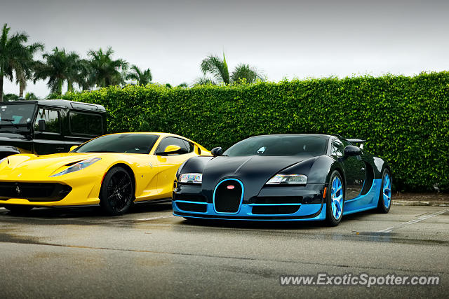 Bugatti Veyron spotted in Palm Beach, Florida