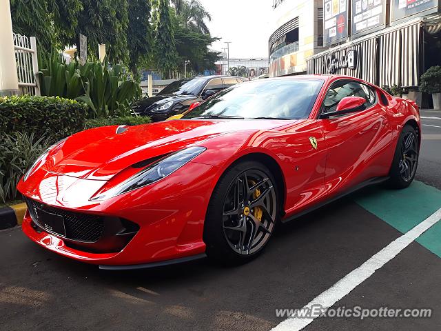 Ferrari 812 Superfast spotted in Jakarta, Indonesia