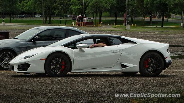 Lamborghini Huracan spotted in St. Paul, Minnesota