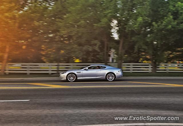 Aston Martin DB9 spotted in Columbus, Ohio