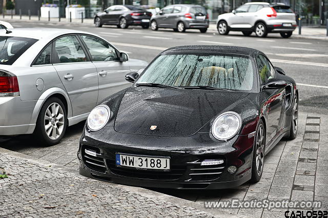 Porsche 911 spotted in Warsaw, Poland