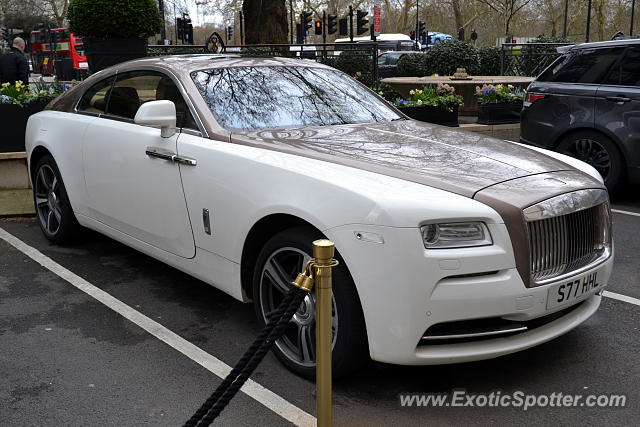 Rolls-Royce Wraith spotted in London, United Kingdom