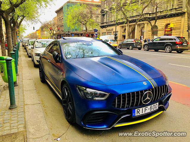 Mercedes AMG GT spotted in Budapest, Hungary