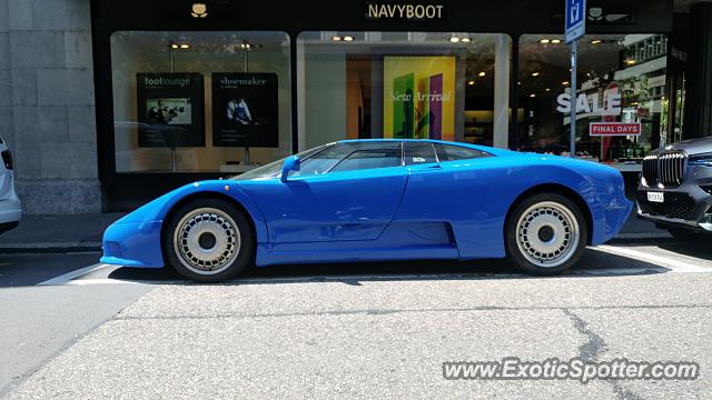 Bugatti EB110 spotted in Zürich, Switzerland