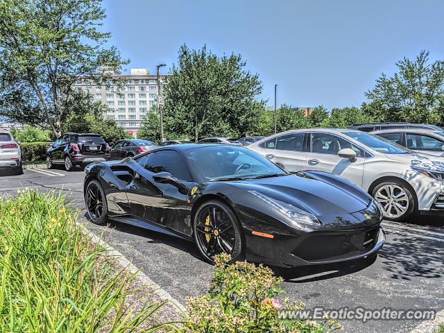 Ferrari 488 GTB spotted in Warren, New Jersey