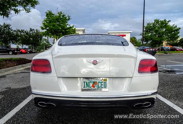 Bentley Continental spotted in Jacksonville, Florida