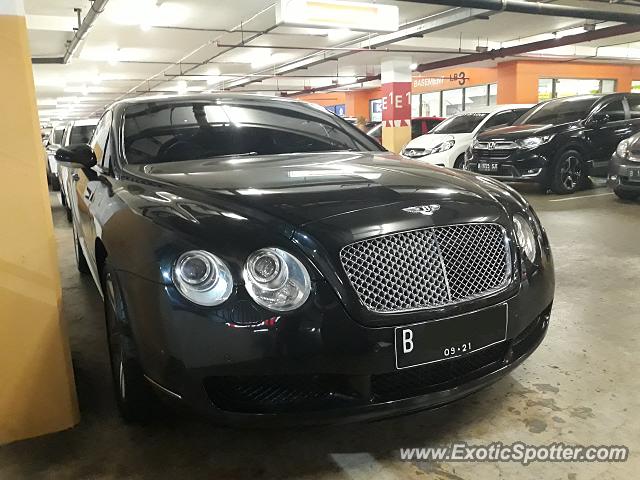 Bentley Continental spotted in Serpong, Indonesia