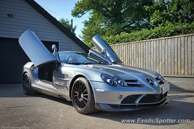 Mercedes SLR spotted in Exeter, United Kingdom