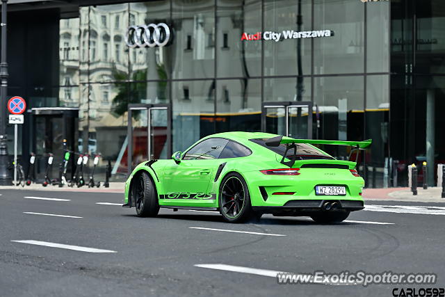 Porsche 911 GT3 spotted in Warsaw, Poland