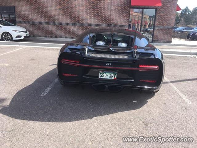 Bugatti Chiron spotted in Littleton, Colorado